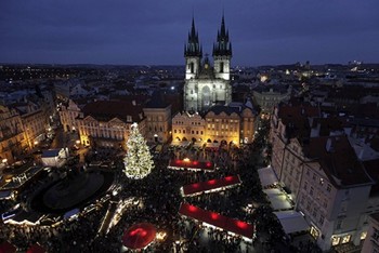 В Праге открываются рождественские базары 